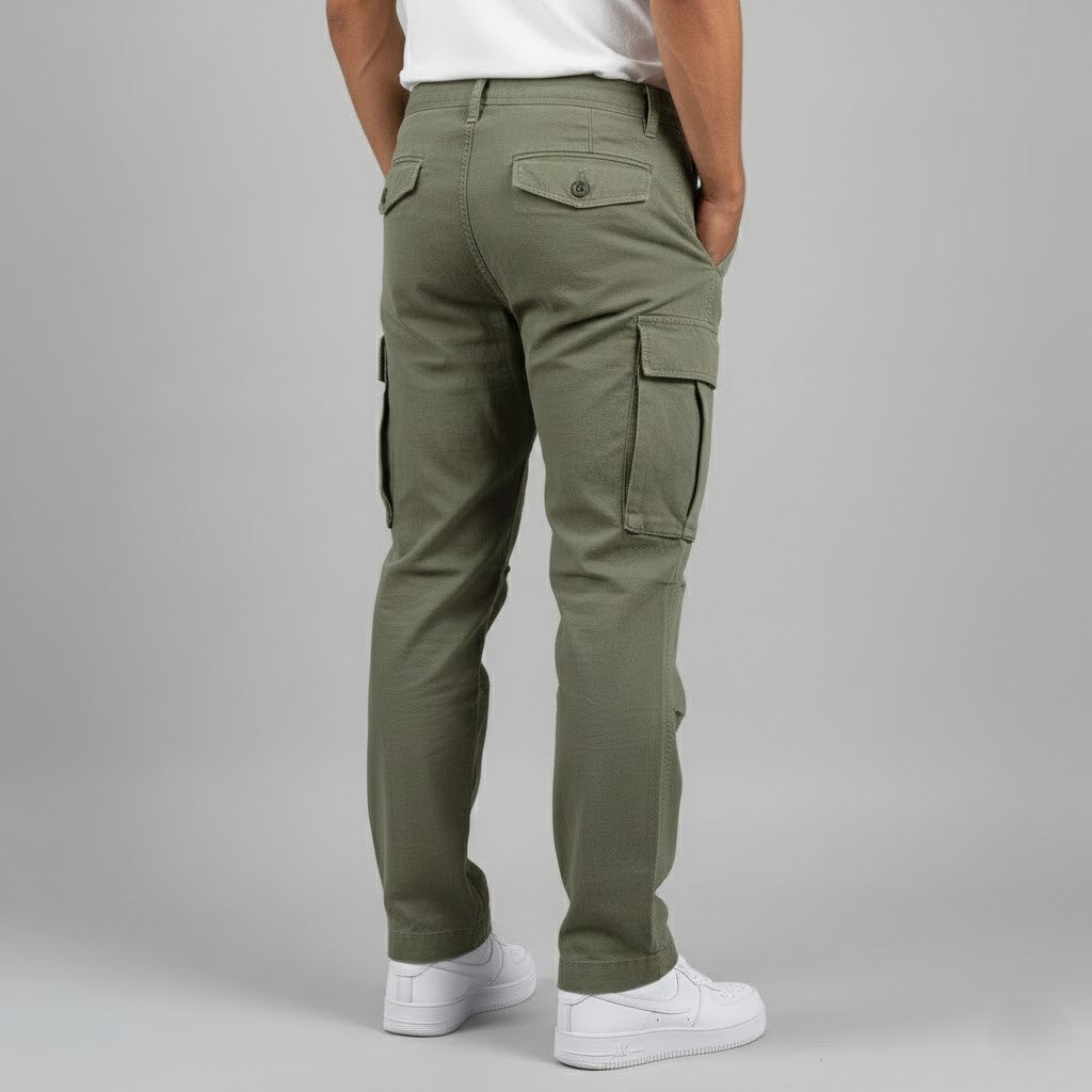 Men’s Cargo Pants Multi Pocket Tactical Utility Trousers