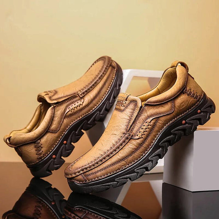 Vanguard Genuine Leather Orthopedic Shoes Men