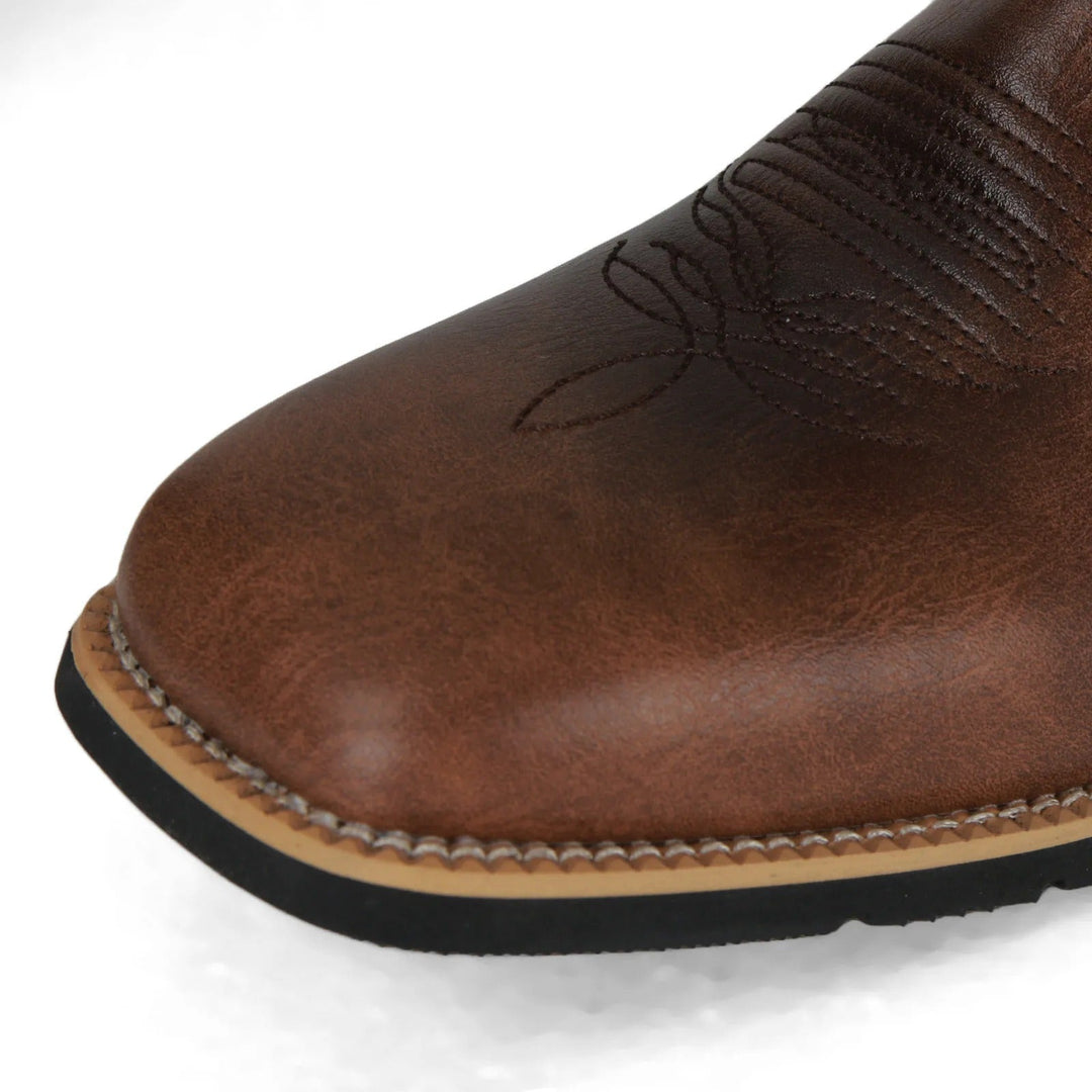 Leather Cowboy Boots – Classic Western Style Riding Boots