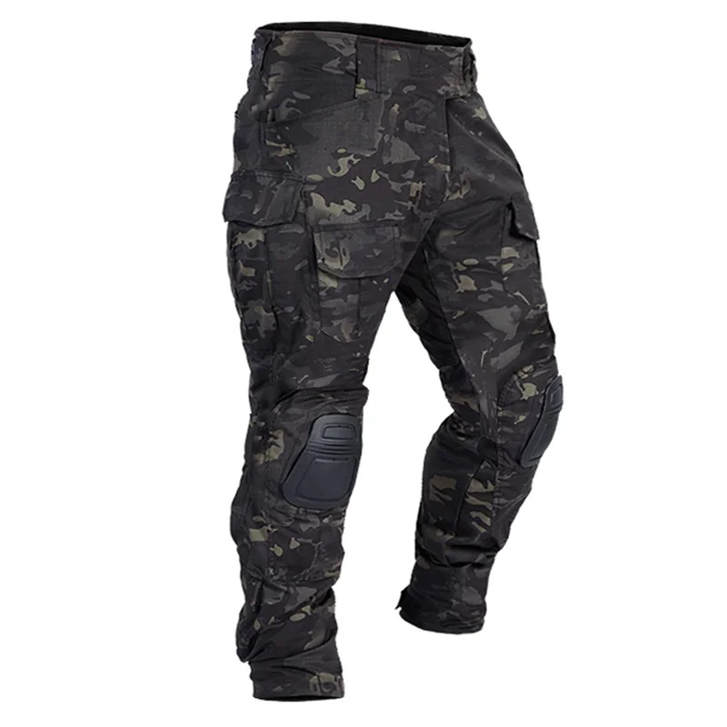 Tactical Cargo Pants with Knee Pads for Outdoor & Work