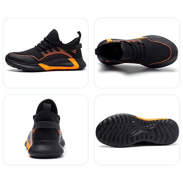 Men’s Safety Work Shoes Steel Toe Lightweight Non Slip Sneakers