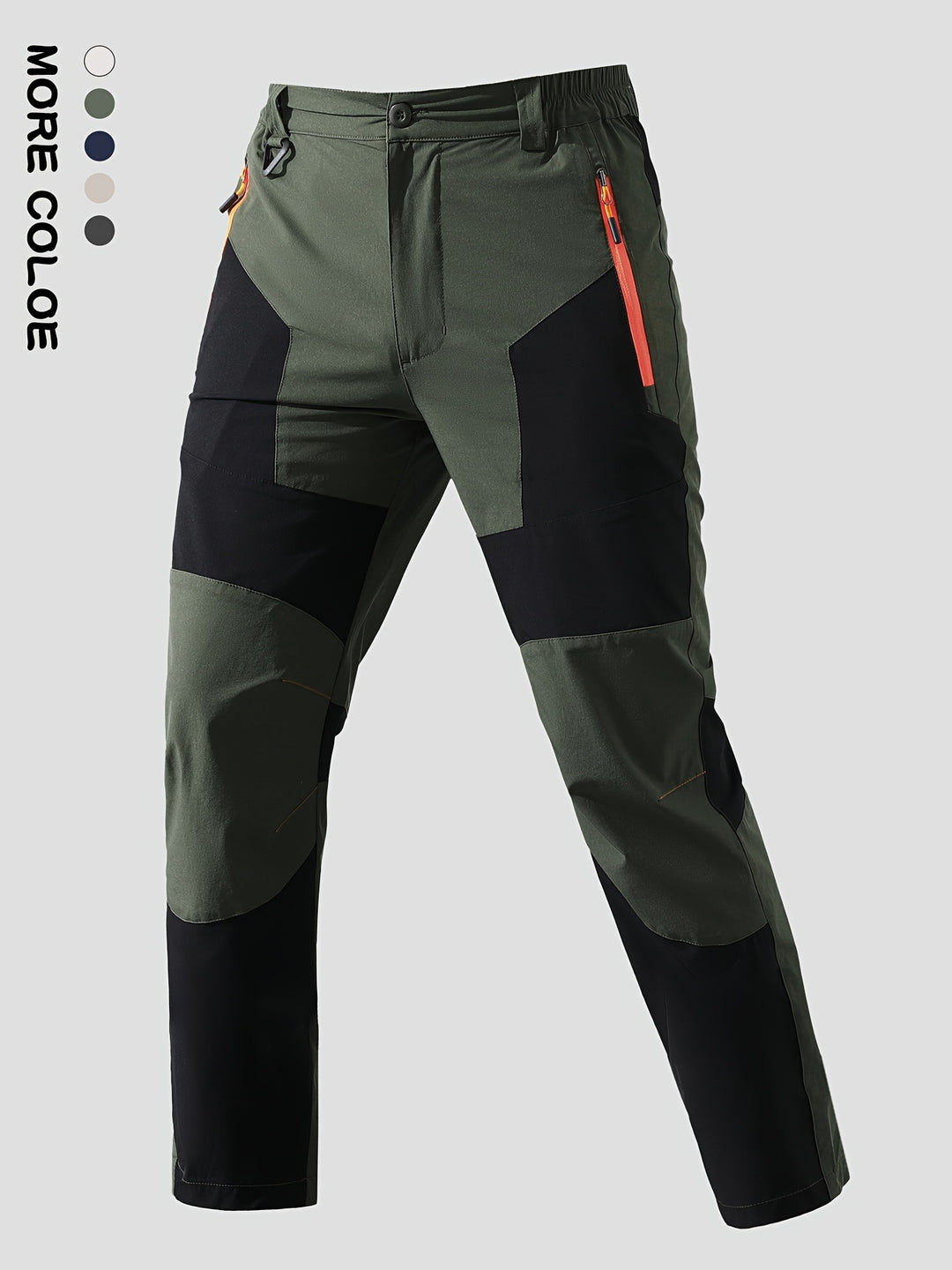 Men’s Tactical Cargo Pants Outdoor Hiking Multi Pocket Trousers