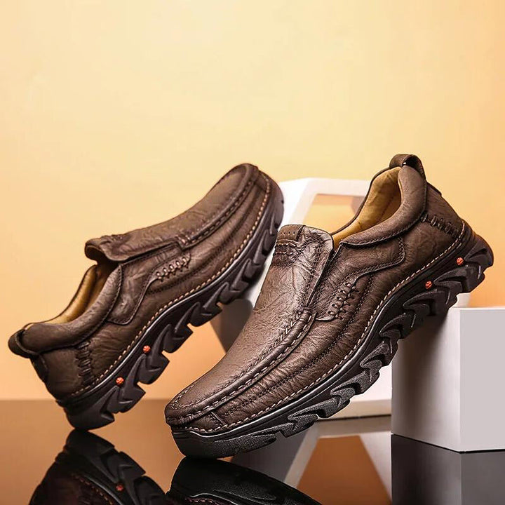 Vanguard Genuine Leather Orthopedic Shoes Men