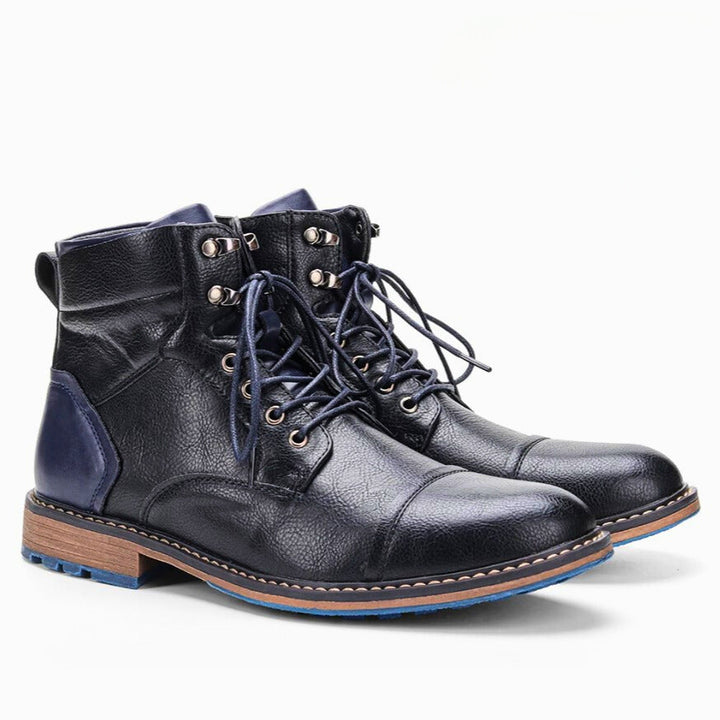 KINGPIN LEATHER DRESS BOOTS