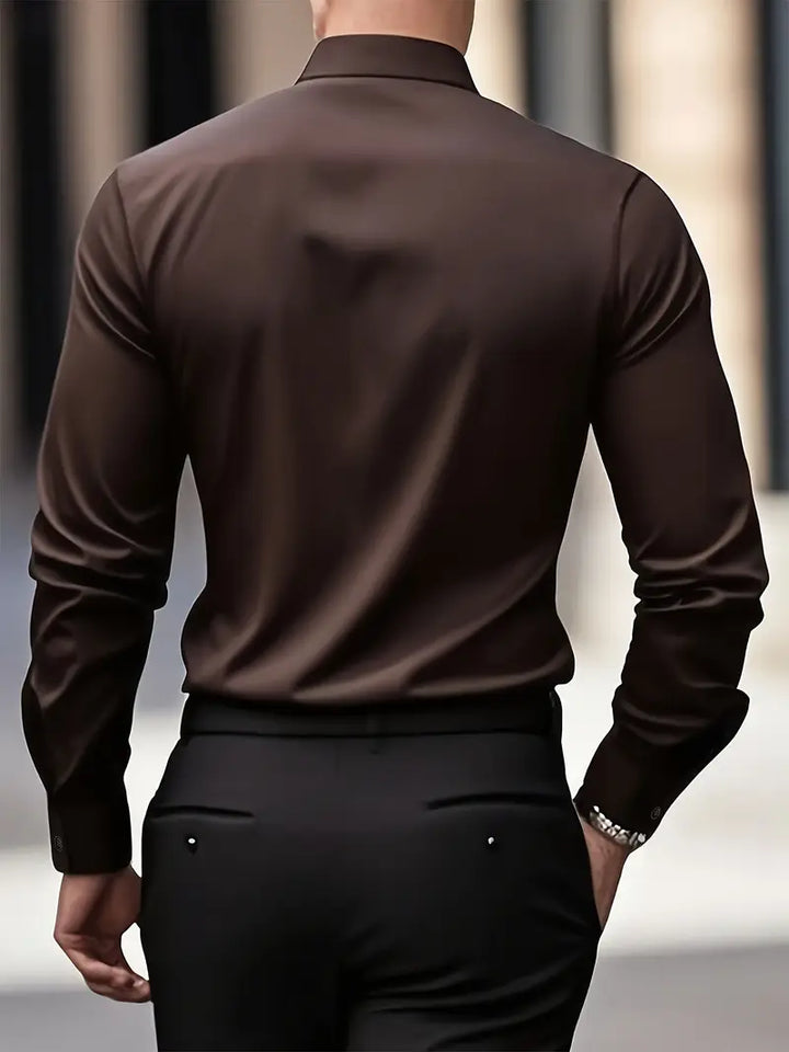 Non Iron Shirt | Wrinkle Free | Slim Fit | Button-Up Shirt | Men&