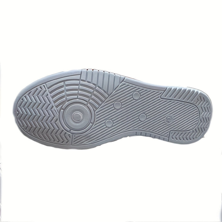 Geometric Sporty Sneakers for Men – Casual Trendy Lightweight Fashion Shoes
