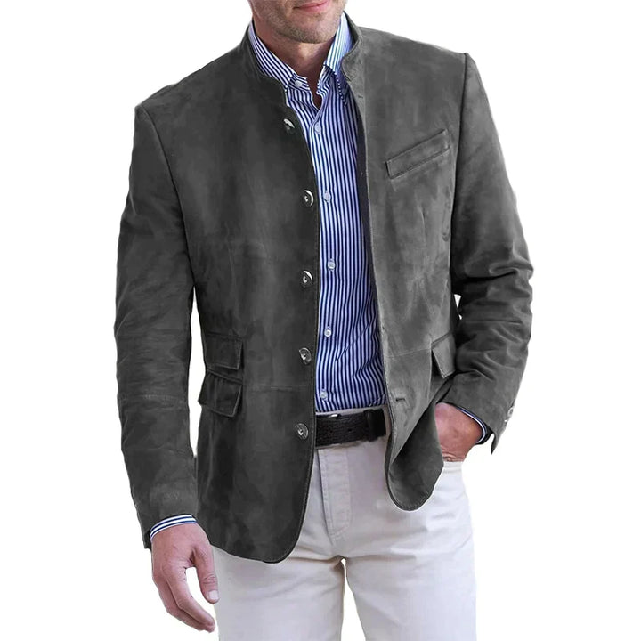 Men’s Autumn Blazer – Structured Button-Up Jacket for Layered Outfits