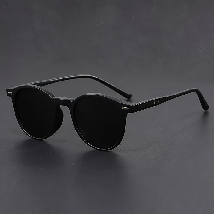 Round Polarized Sunglasses UV Protection Vintage Fashion Eyewear