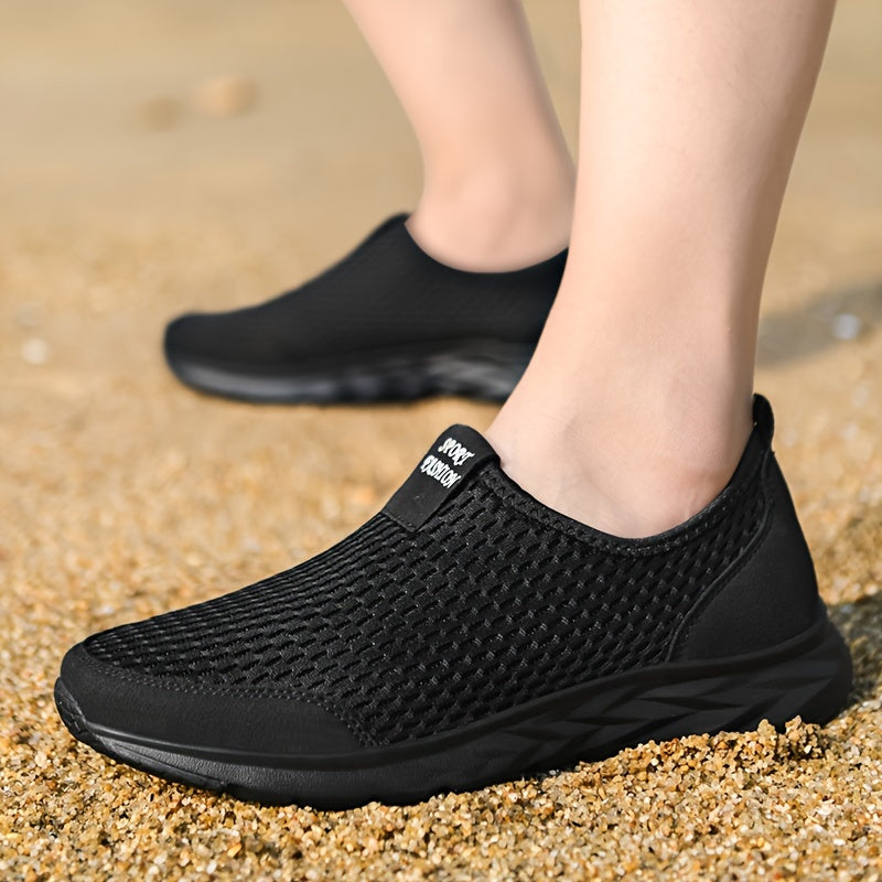 Men’s Slip On Walking Shoes Lightweight Breathable Casual Sneakers