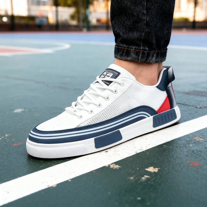 Men’s Casual Sneakers Lightweight Lace Up Walking Shoes