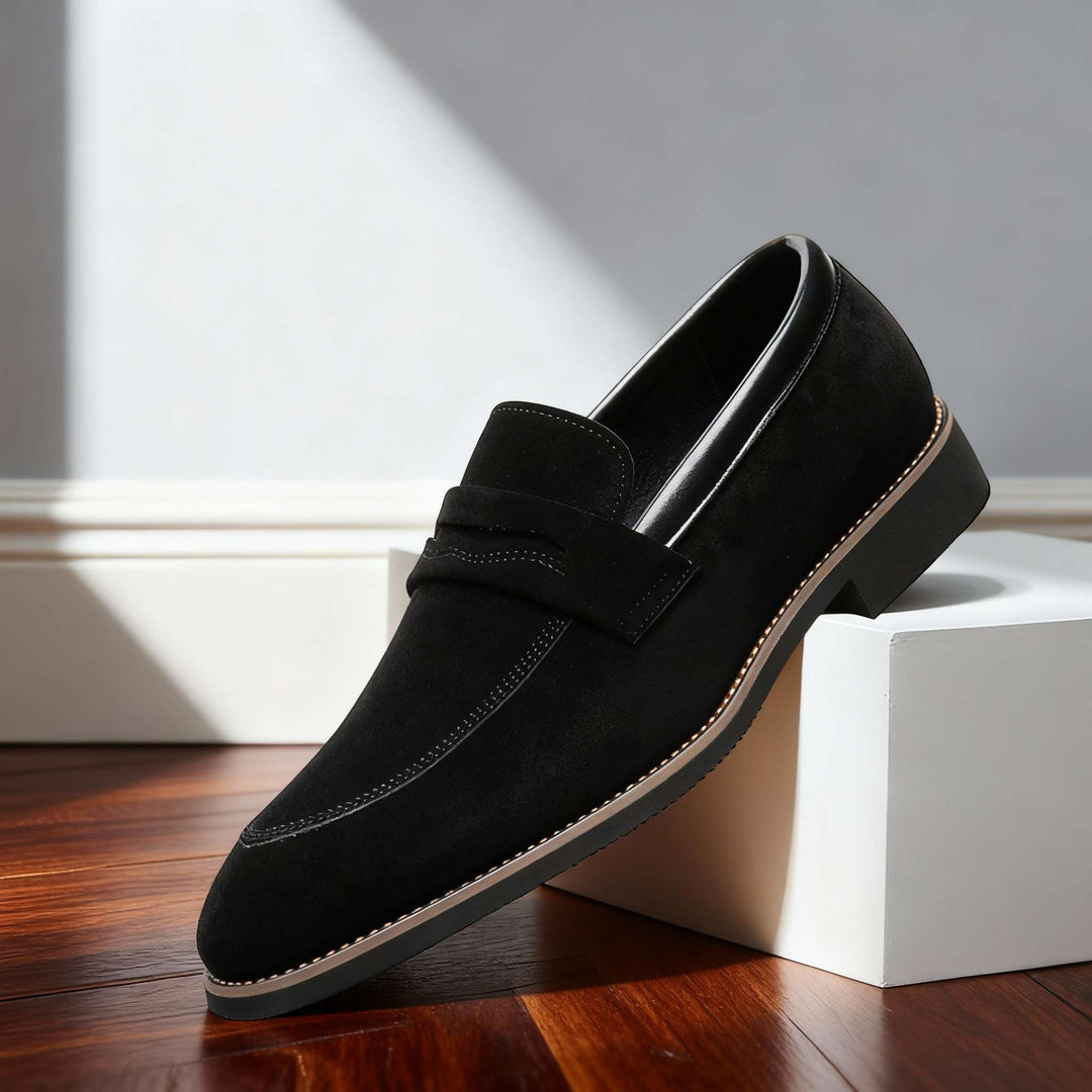 Men’s Penny Loafers Slip On Business Casual Dress Shoes