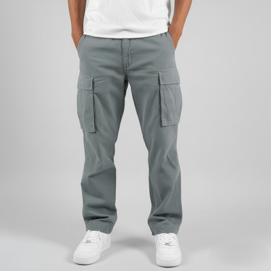 Men’s Cargo Pants Multi Pocket Tactical Utility Trousers