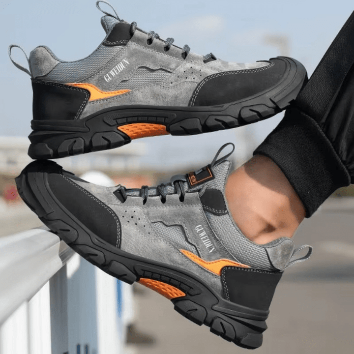 Men’s Steel Toe Safety Shoes Anti Slip Lightweight Work Sneakers