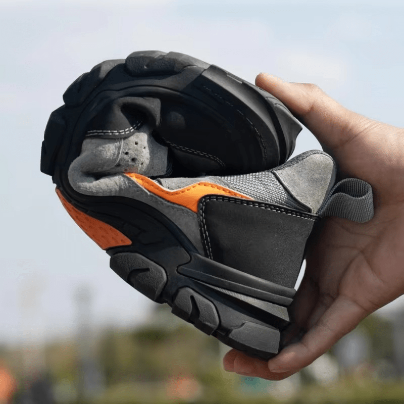 Men’s Steel Toe Safety Shoes Anti Slip Lightweight Work Sneakers