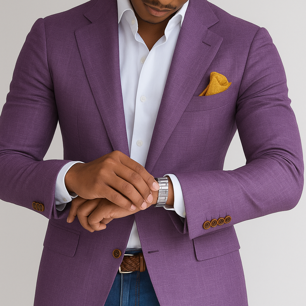 Men’s Slim Fit Blazer Business Casual Sport Coat Jacket