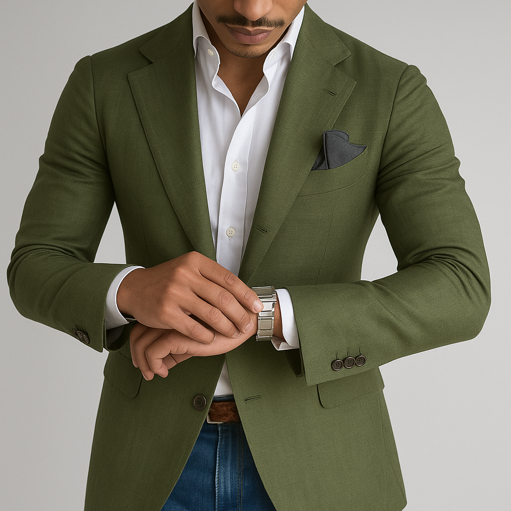 Men’s Slim Fit Blazer Business Casual Sport Coat Jacket