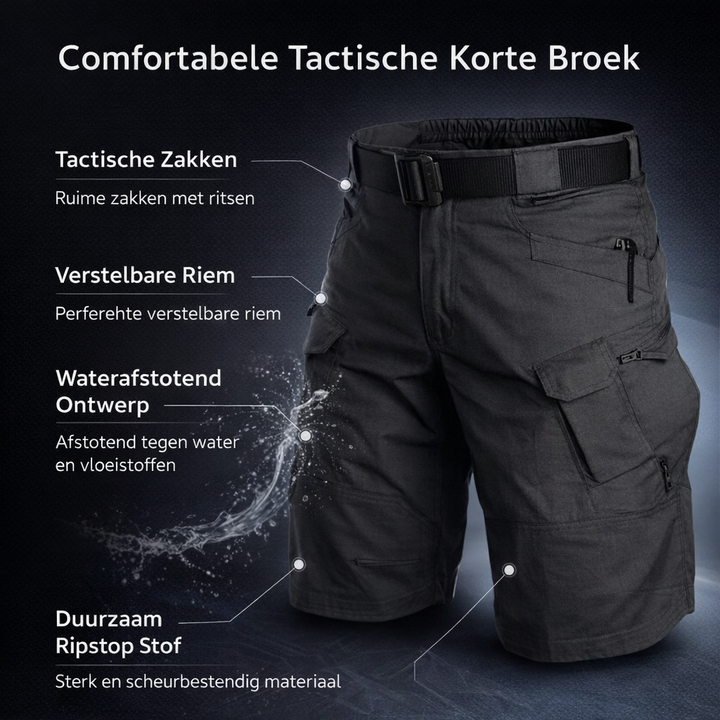 Men’s Tactical Cargo Shorts Multi Pocket Outdoor Hiking Utility Shorts