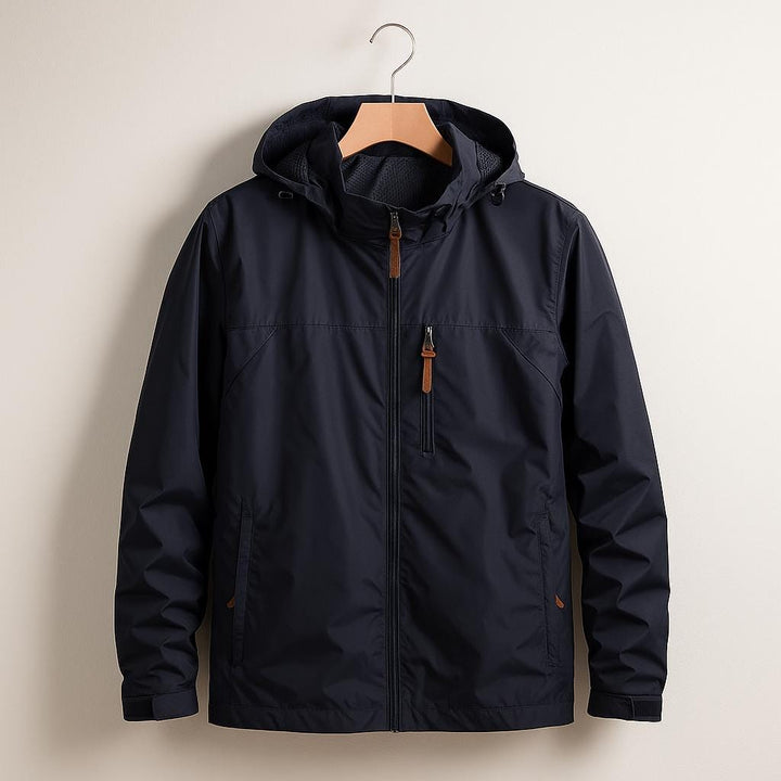 Men’s Hooded Tactical Outdoor Jacket – Structured Utility Design