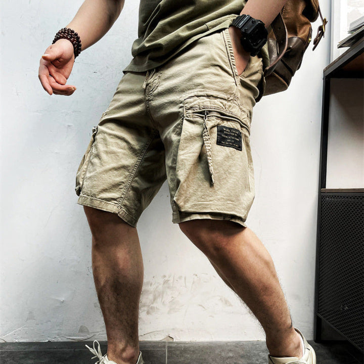 Men’s Cargo Shorts Multi Pocket Casual Outdoor Utility Shorts