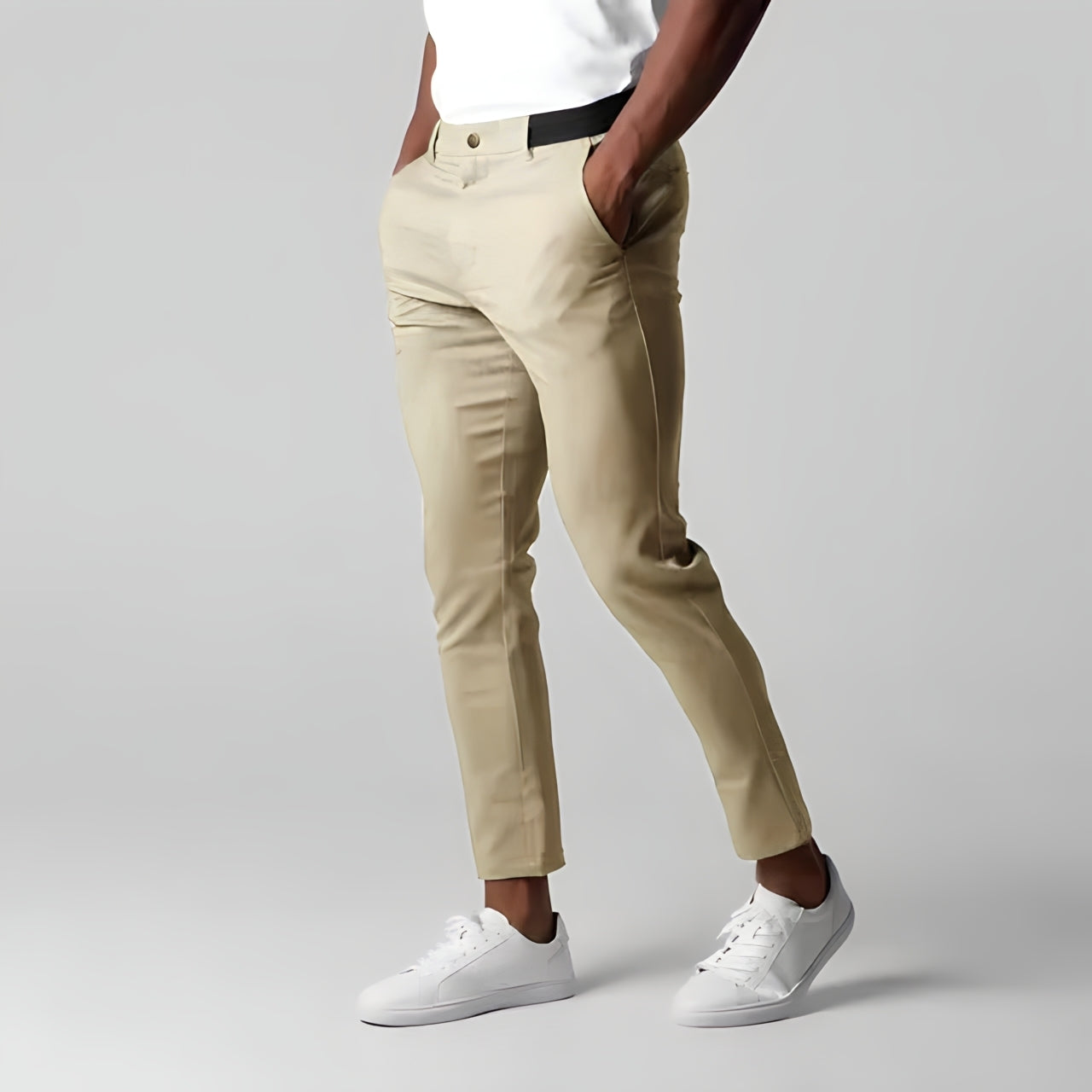 Wrinkle-Free Modern Mobility Trousers