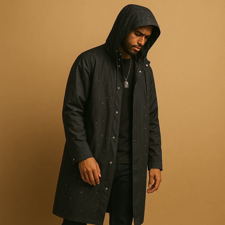Niels – Men’s Long Waterproof EVA Raincoat