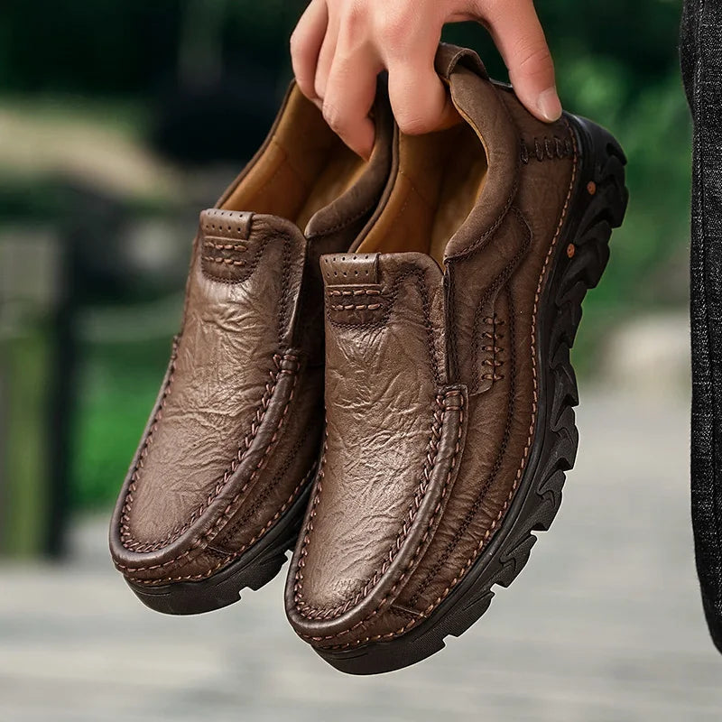 Vanguard Genuine Leather Orthopedic Shoes Men