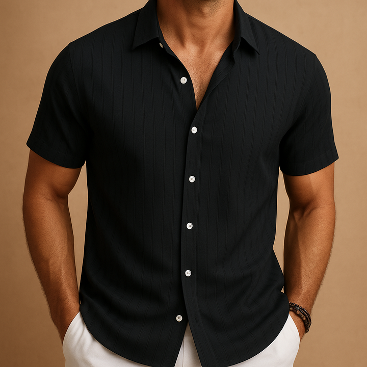 Lightweight Shirt with Short Sleeves Breathable for Men | Norman