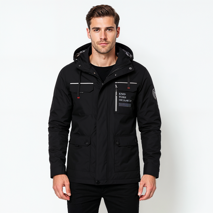 Nordfall Men’s Waterproof Winter Jacket – Warm Insulated Coat