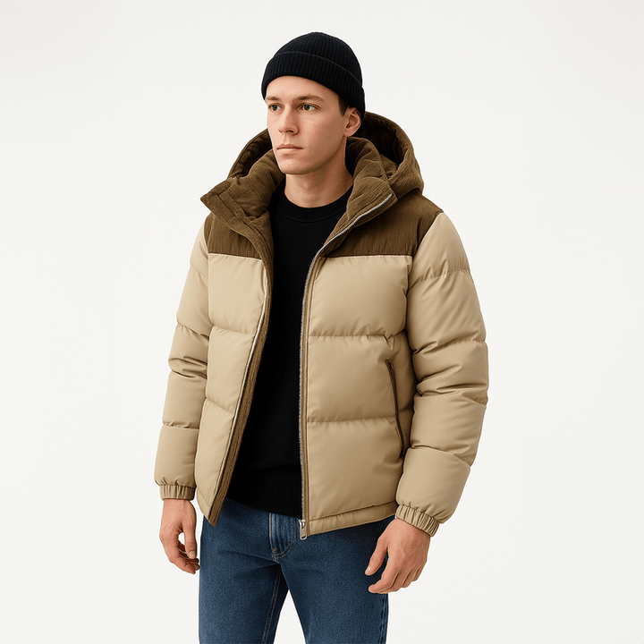 Spraykis | Casual Puffer Jacket For Men&