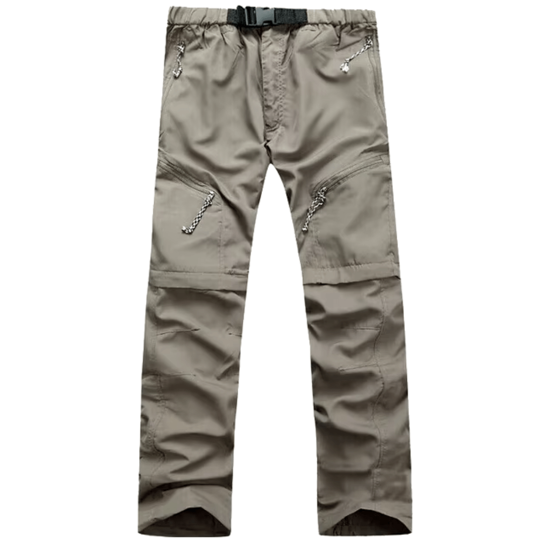 Men’s Convertible Hiking Pants Zip Off Outdoor Cargo Trousers