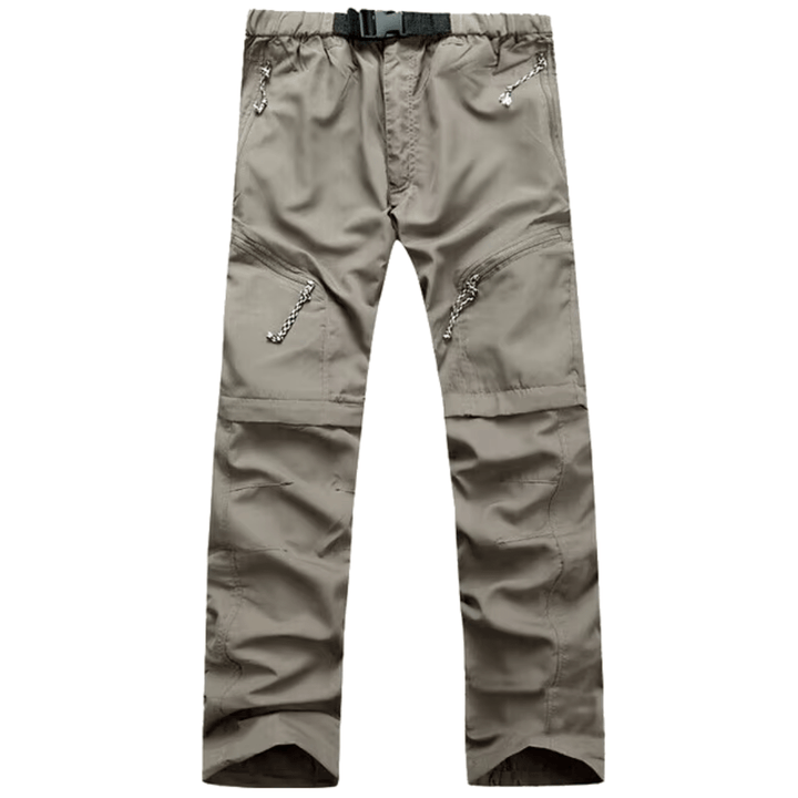 Men’s Convertible Hiking Pants Zip Off Outdoor Cargo Trousers