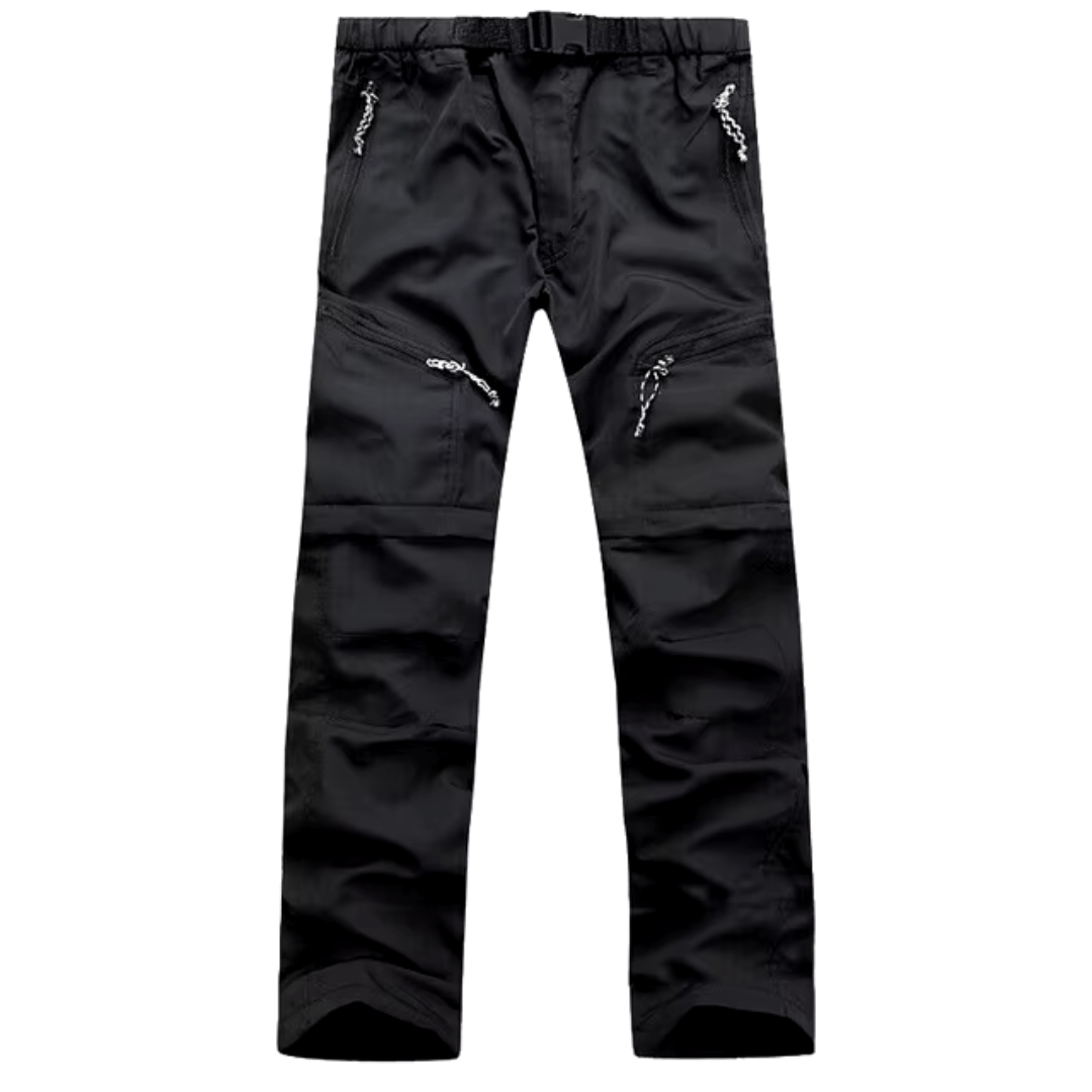 Men’s Convertible Hiking Pants Zip Off Outdoor Cargo Trousers