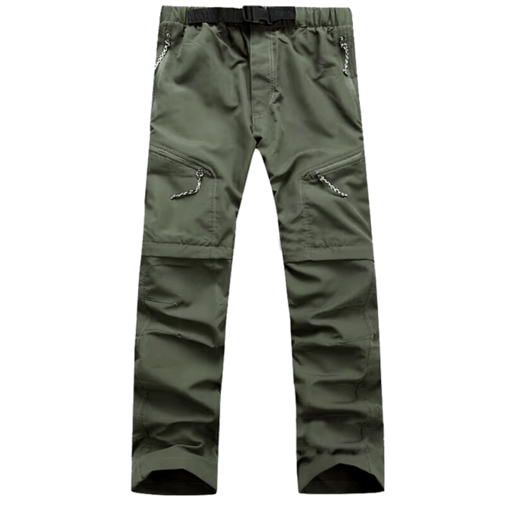 Men’s Convertible Hiking Pants Zip Off Outdoor Cargo Trousers