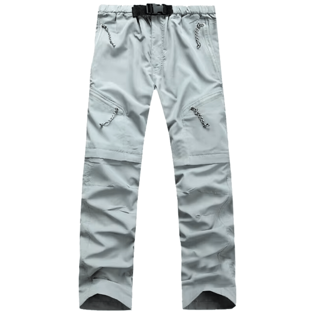 Men’s Convertible Hiking Pants Zip Off Outdoor Cargo Trousers