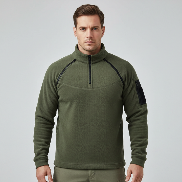 Military Tactical Army Sweater – Durable Men’s Pullover with Utility Design