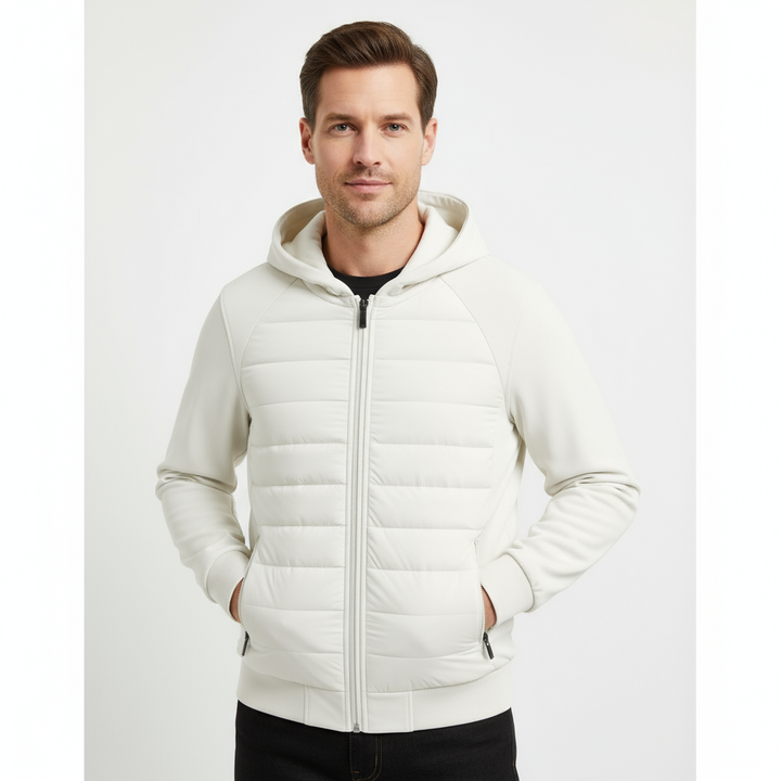Men’s White Vest Jacket – Classic Cut &amp; Timeless Elegance