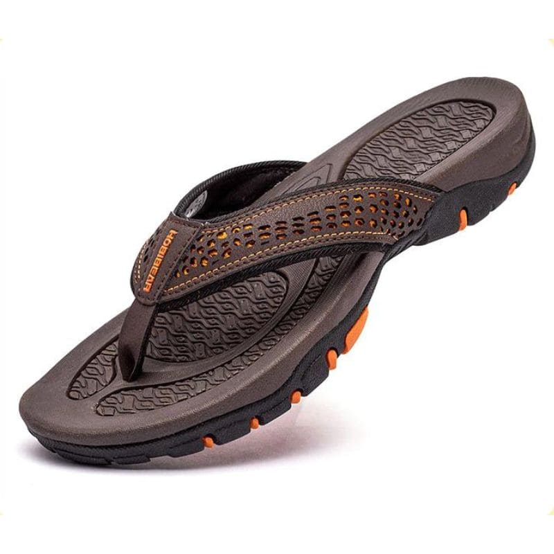 Men’s Orthopedic Flip Flops Arch Support Comfortable Outdoor Sandals