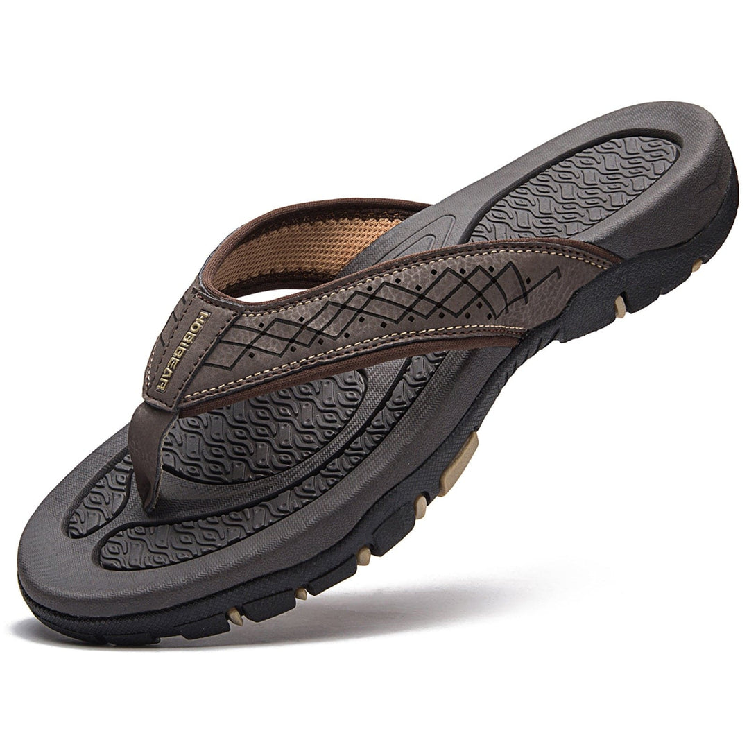 Men’s Orthopedic Flip Flops Arch Support Comfortable Outdoor Sandals