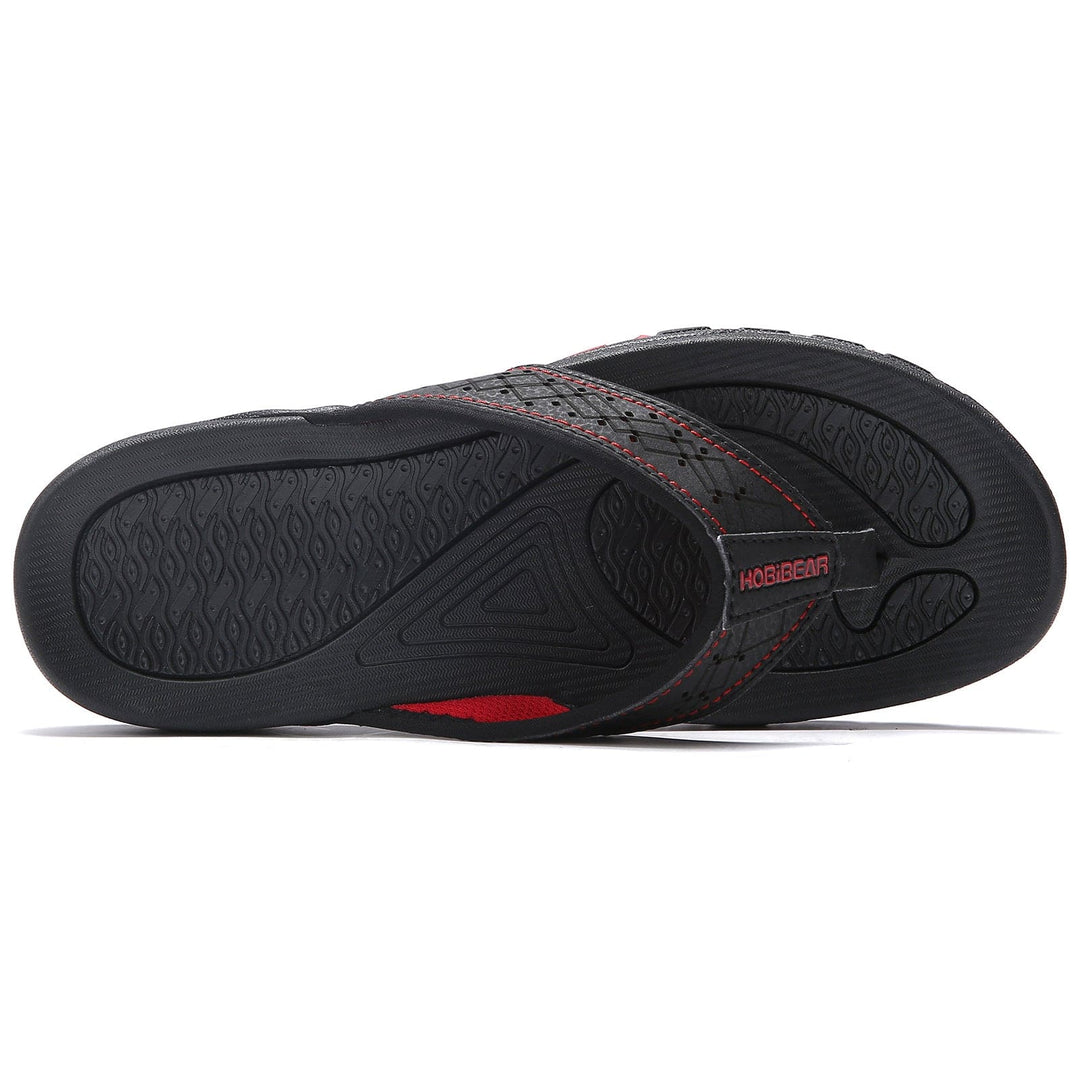 Men’s Orthopedic Flip Flops Arch Support Comfortable Outdoor Sandals