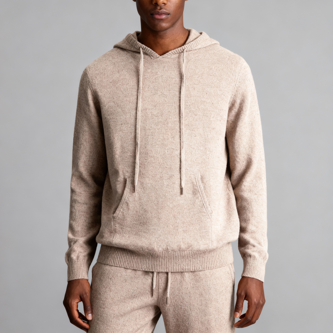 Two Piece Merino Wool Men Tracksuit