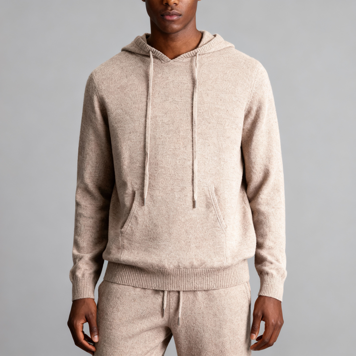 Two Piece Merino Wool Men Tracksuit