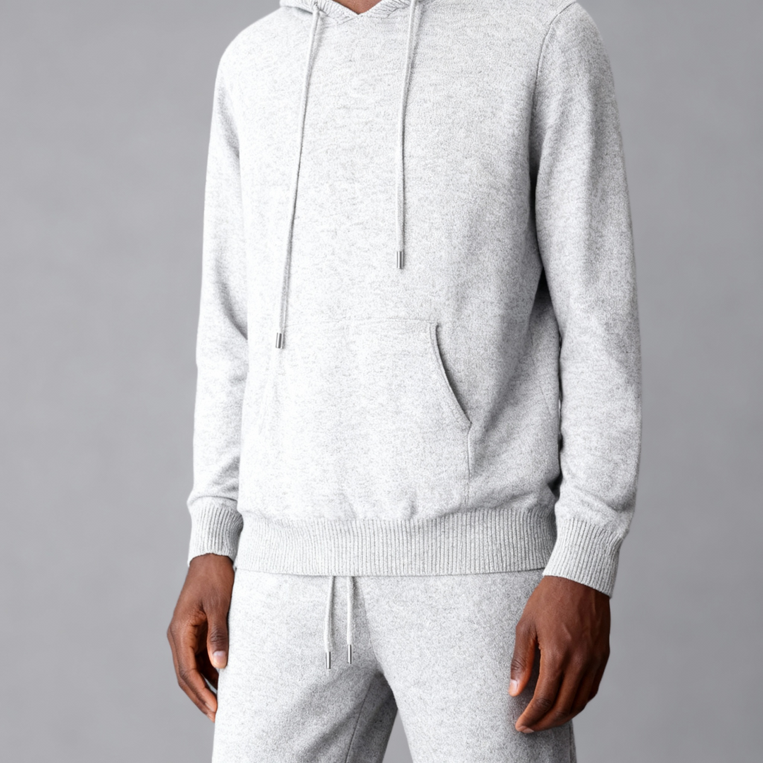 Two Piece Merino Wool Men Tracksuit