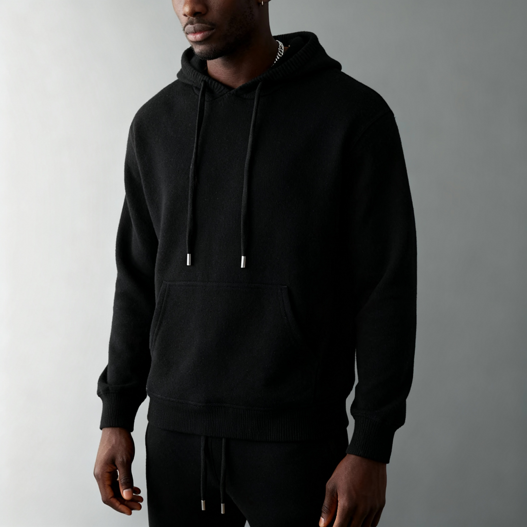 Two Piece Merino Wool Men Tracksuit