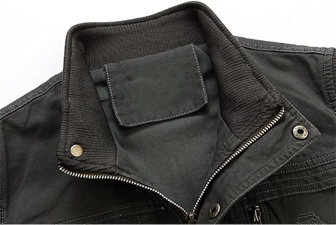 Men’s Vintage Multi-Pocket Vest – Sleeveless Utility Jacket | Classic Outdoor Style