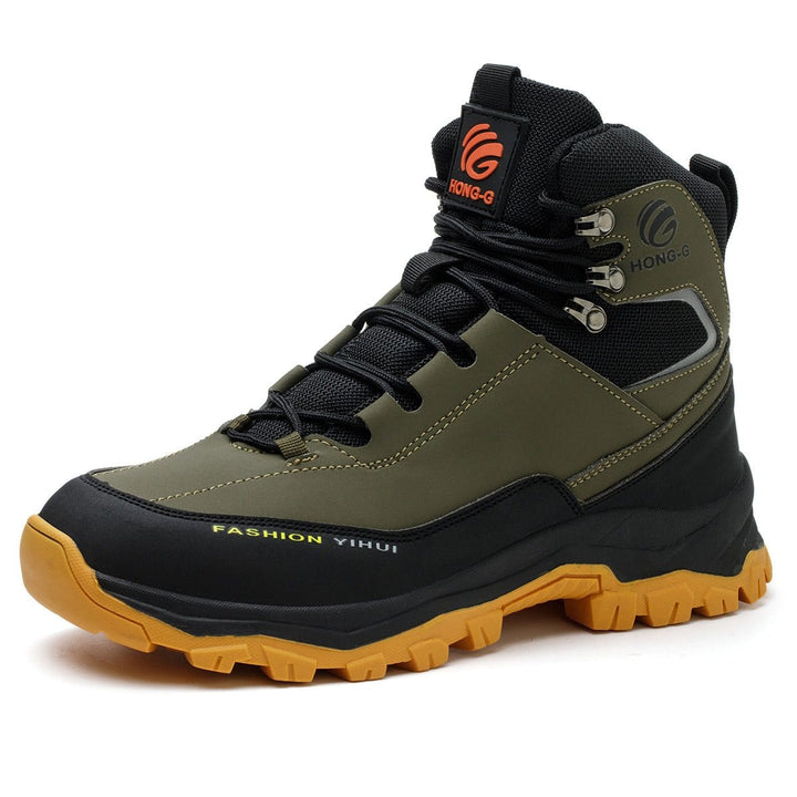 Men’s Waterproof Hiking Boots Non Slip Outdoor Trekking Ankle Boots