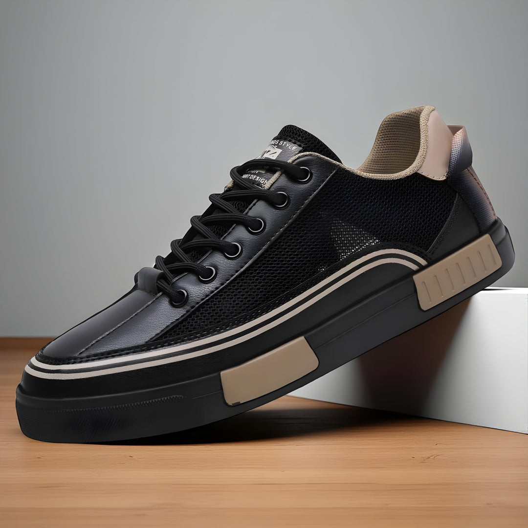 Men’s Casual Sneakers Lightweight Lace Up Walking Shoes
