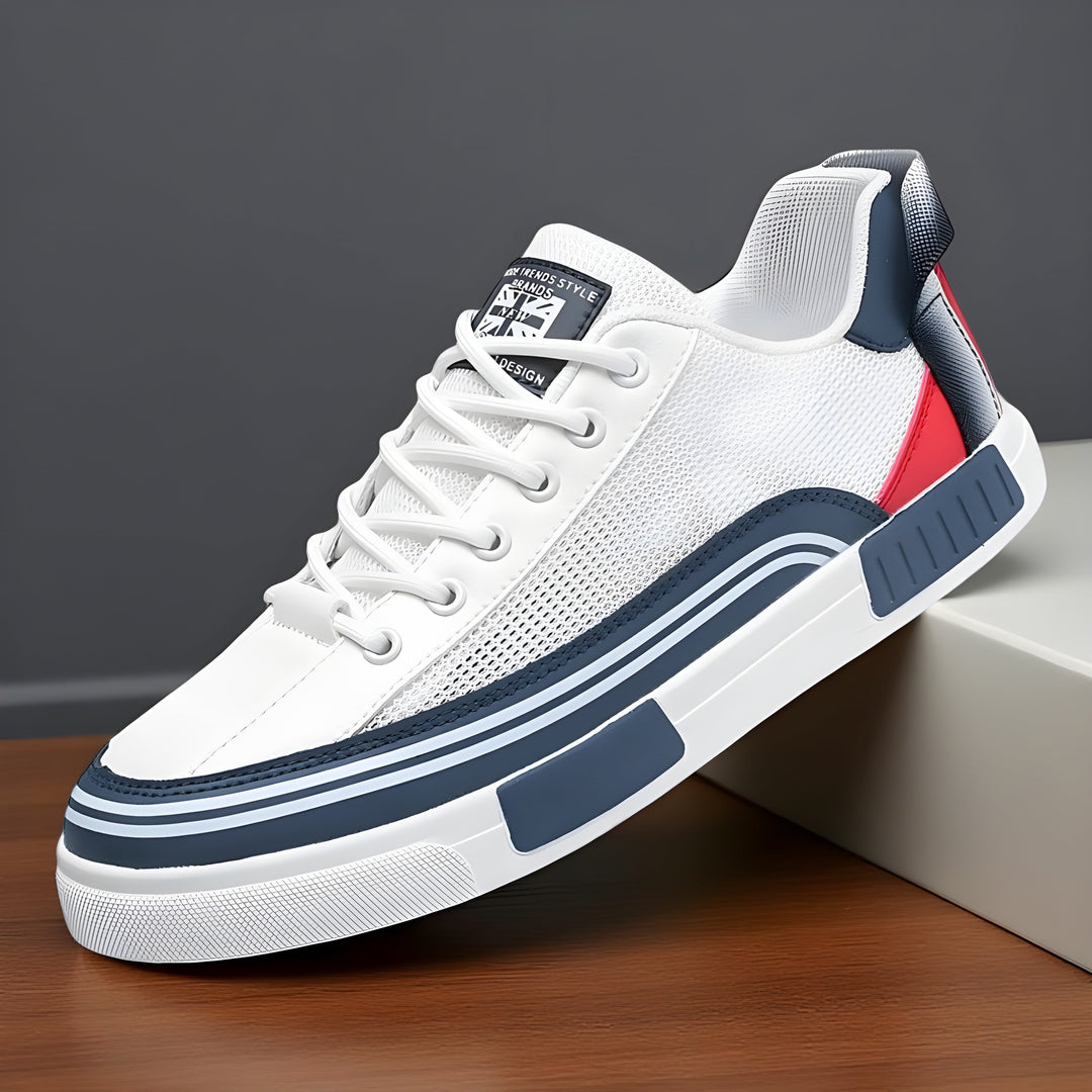 Men’s Casual Sneakers Lightweight Lace Up Walking Shoes