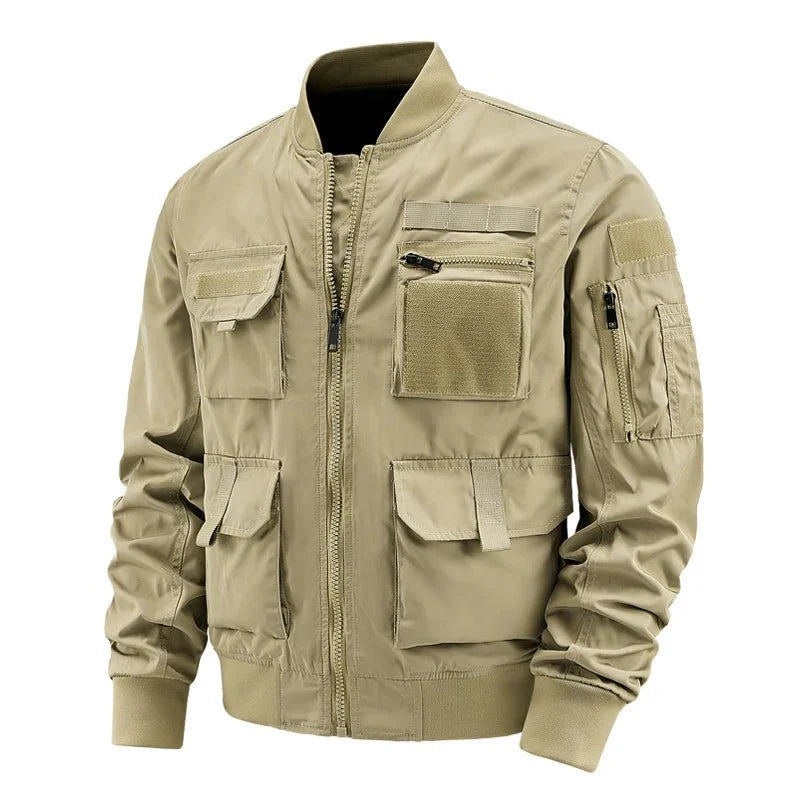 Venture Men’s Multi-Pocket Jacket – Utility Outdoor Shell | Durable Everyday Explorer