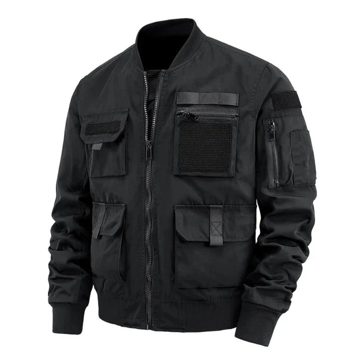 Venture Men’s Multi-Pocket Jacket – Utility Outdoor Shell | Durable Everyday Explorer