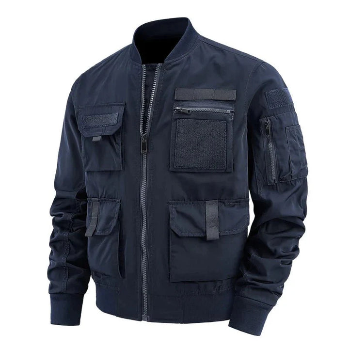 Venture Men’s Multi-Pocket Jacket – Utility Outdoor Shell | Durable Everyday Explorer